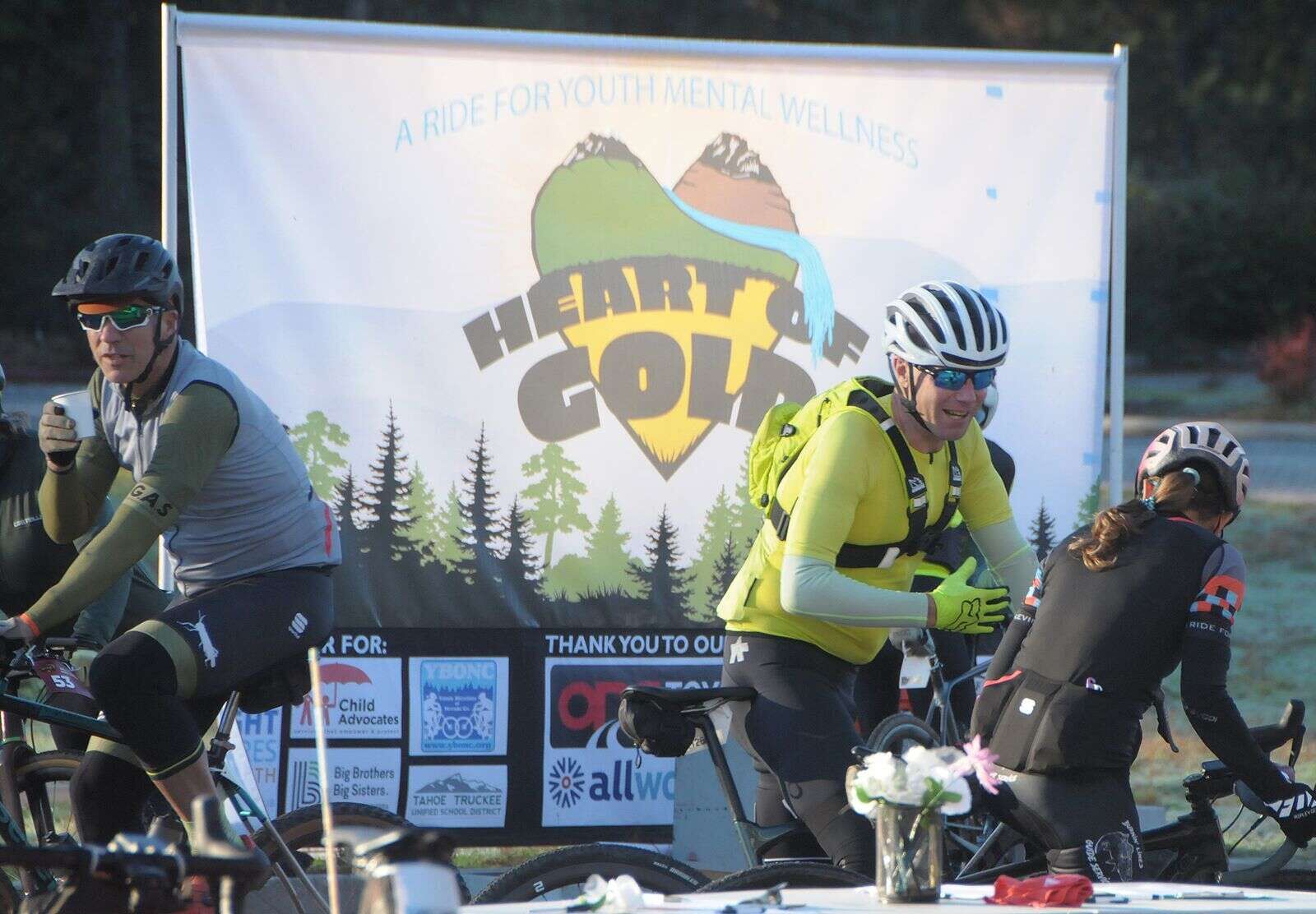 Riding for the Gold: First Heart of Gold bike race benefits youth mental health